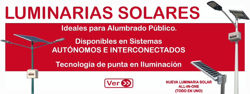 Luminarias Solares